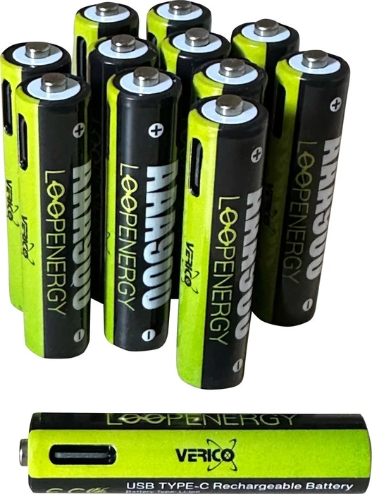 Verico AAA LoopEnergy 900 900mWh/White/USB-C 12 Pa