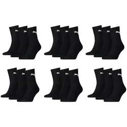 Puma Sportsocken Short Crew Socken Sport 18-Pack schwarz - 35-38 - 35-38