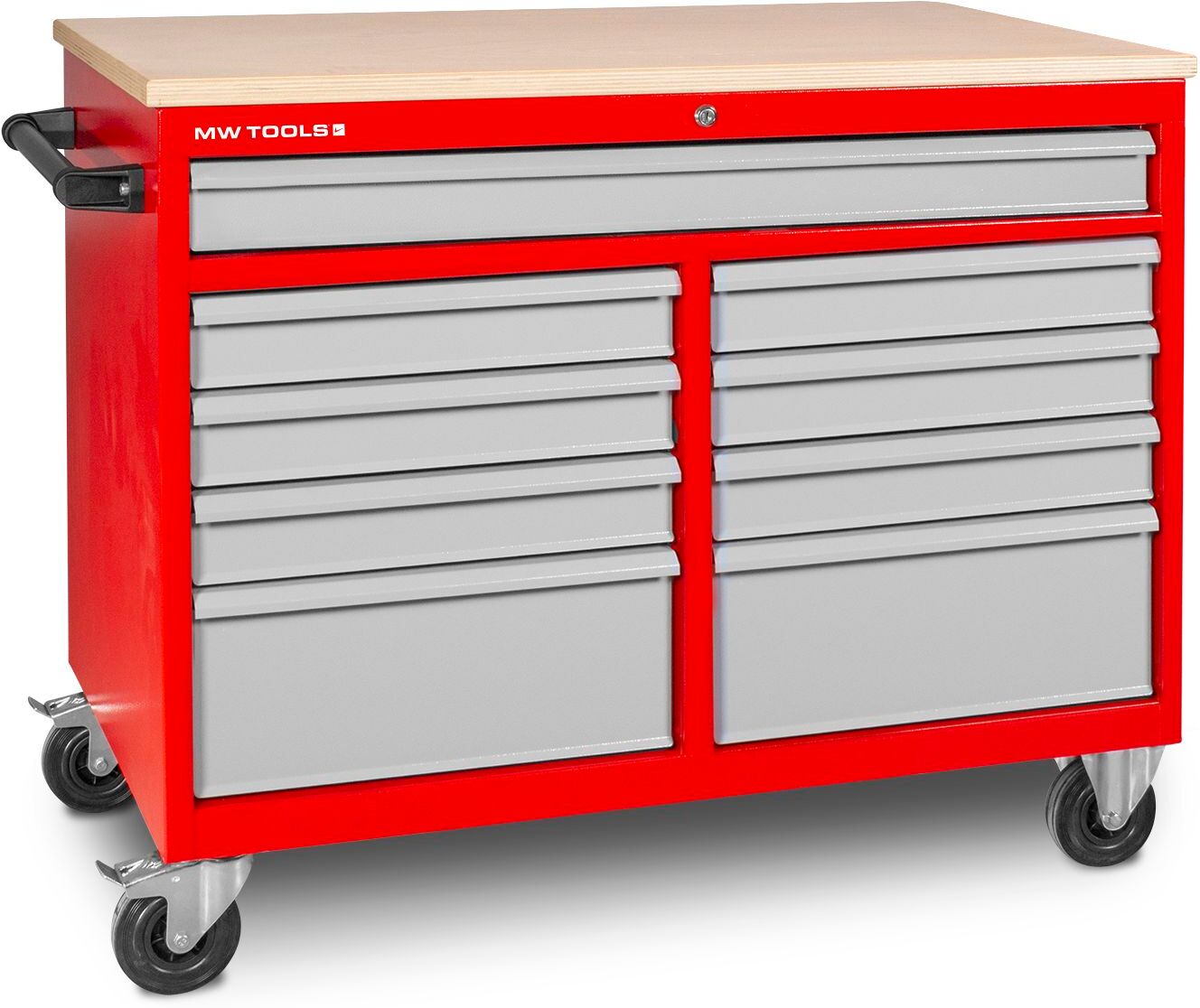 Établi mobile 9 tiroirs MW Tools DEW12060L9