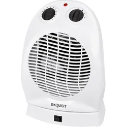 GGV Heizlüfter HL 32027 we 2 Heizstufen (1000/2000 Watt) Kaltstufe (Ventilator-Modus) weiss Heiz, Heizlüfter, Weiss