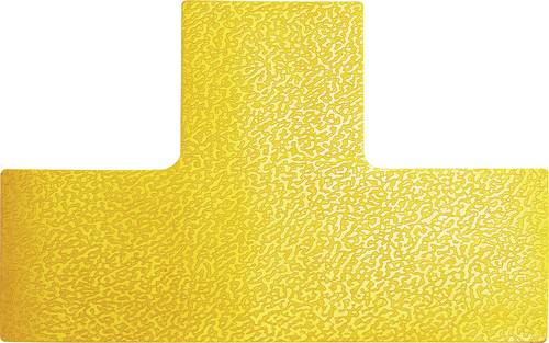 Durable 170004 Stellplatzmarkierung Form -T- Signal-Gelb 10 St. (L x B x H) 150 x 100 x 0.7mm