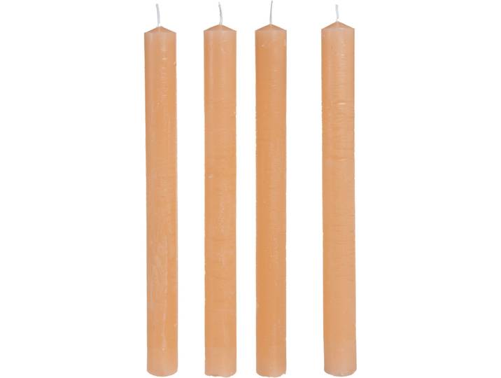Stabkerze Classic - Farbe: apricot - Material: Paraffin - 110