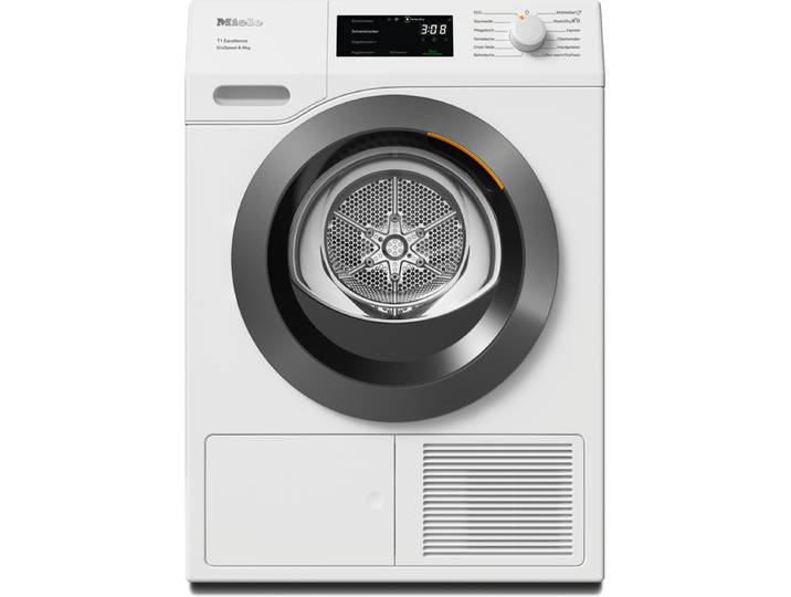 Miele TEC655WP EcoSpeed&8kg T1 Wärmepumpentrockner Lotosweiß 12703920