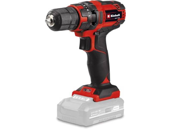 Einhell Perceuse-visseuse sans fil TC-CD 18/35 Li-Solo PXC 18 V 35 Nm mandrin 10 mm 1 vitesse 21+1 niveaux de couple éclairage LED sans batterie