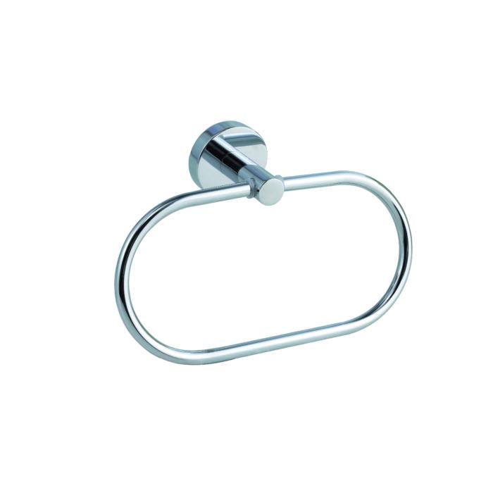 nwb Handtuchring Pro 020 P02207 chrom, mit Befestigungstechnik zum Kleben