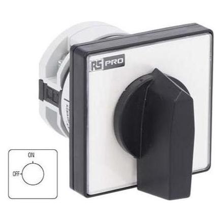 RS PRO Nockenschalter, 2P / 20A, 2 Schliesser, 690 (2083926)
