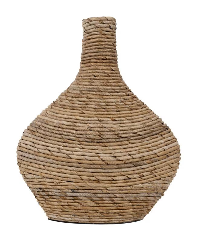 MUST Living Vaas Onion Keramiek - Naturel - Hoogte: 42 cm