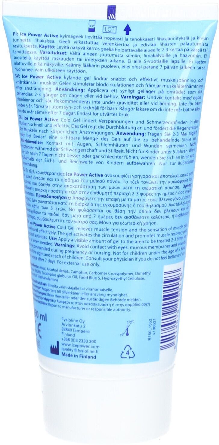ICE Power Active cold gel 150 ml Gel