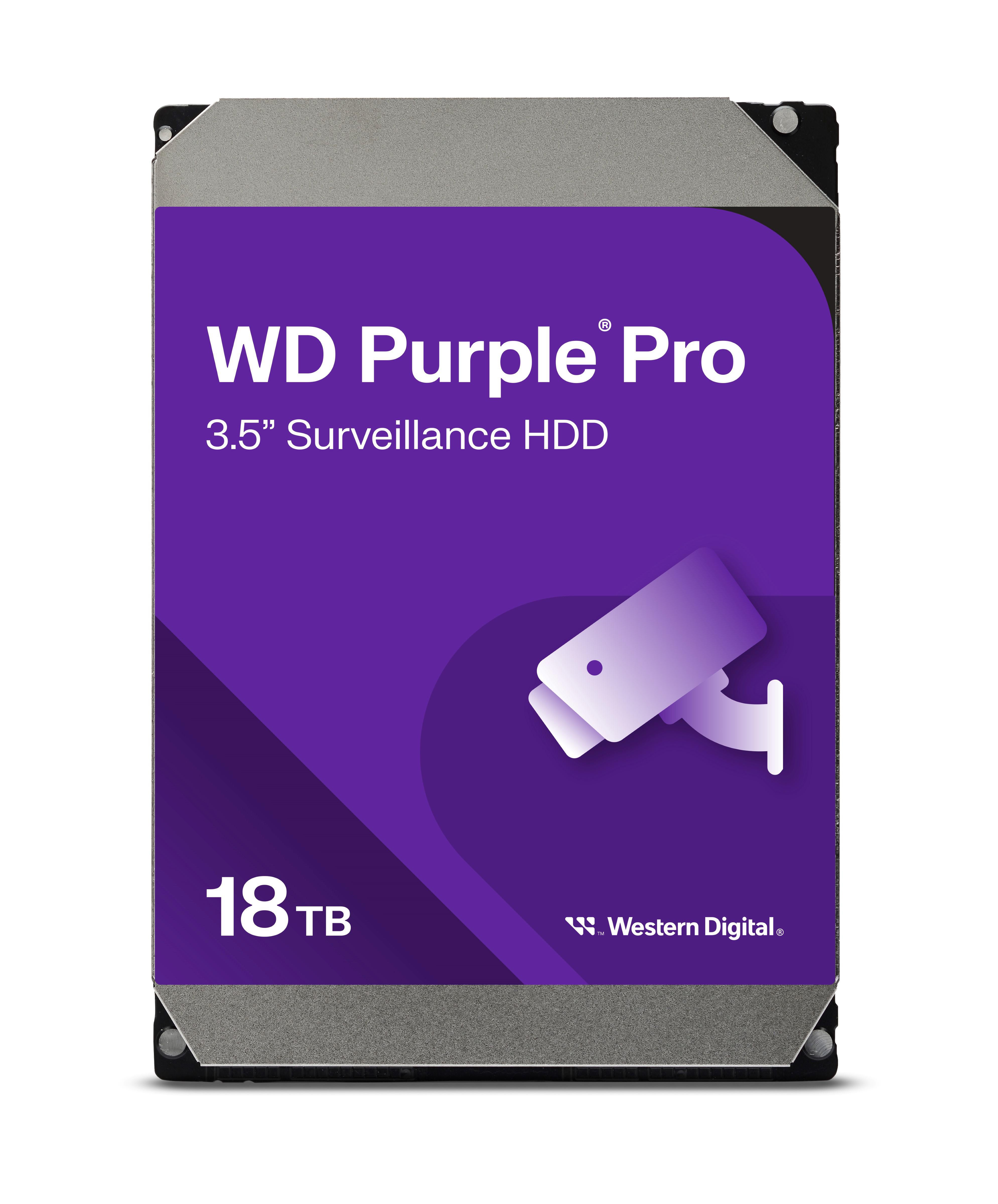 Western Digital WD Purple Pro WD181PURP HDD Festplatte 18 TB 3.5" 7200rpm