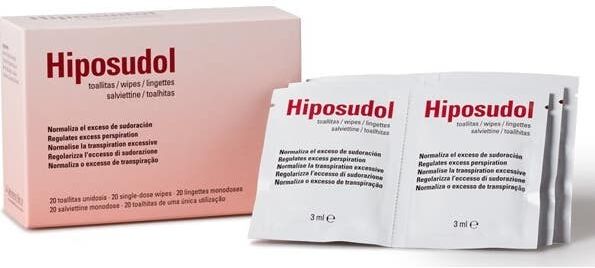 HIPOSUDOL toallitas 20uds