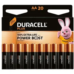 Duracell 20er-Pack Batterien »Plus Power Boost« Mignon / AA, 5.05 cm