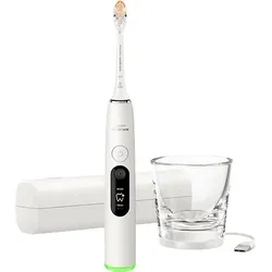 PHILIPS Sonicare DiamondClean 8500 HX8513/11, Elektrische Zahnbürste Weiß, Reinigungstechnologie: Schalltechnologie