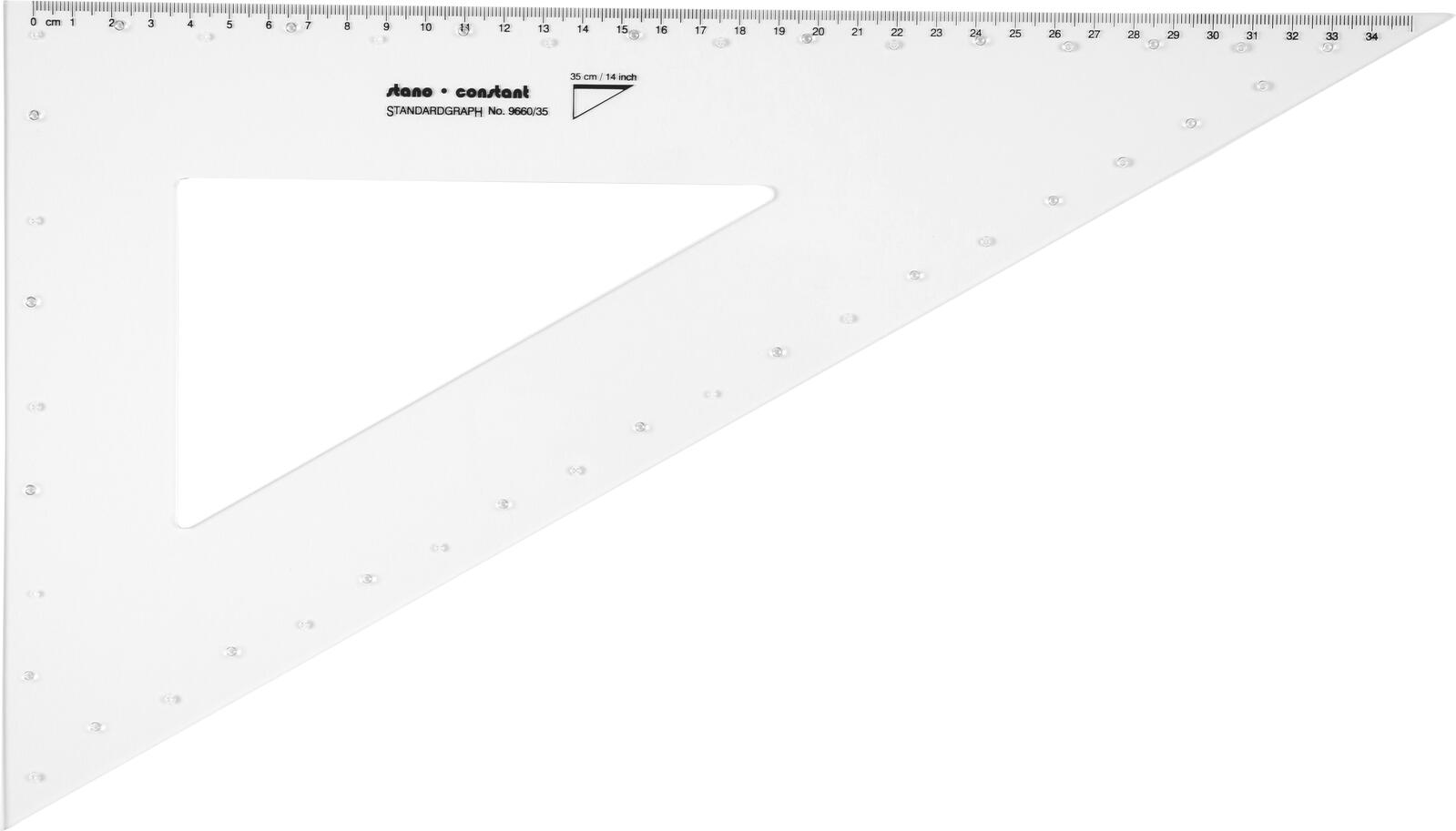 STANDARDGRAPH Geodreieck Constant 9660/35 35,0 cm