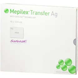 Mepilex Transfer Ag Verband 10x12.5cm 5 ST