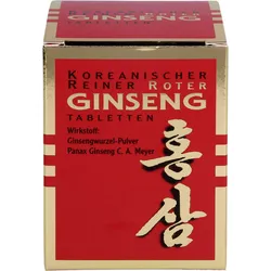 Koreanischer Reiner Roter Ginseng Wurzelpulv 300mg 200 ST