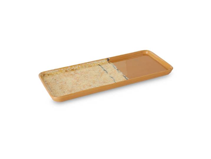 HKliving - 70's Kuchenplatte, 31,5 x 13,5 cm, sunbeam