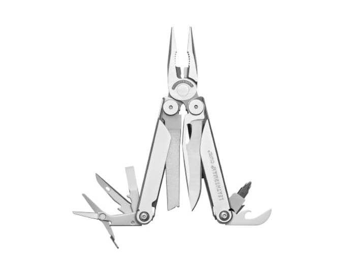 Leatherman Curl Outil Multifonction\, Acier Inoxydable 15 Outils pour l'Extérieur et le Camping