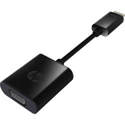 HP HDMI / VGA Adapter [1x HDMI-Stecker - 1x VGA-Buchse] Schwarz 0.045 m H4F02AA#AC3