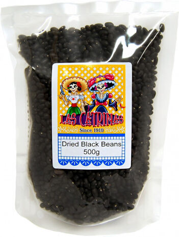 Las Catrinas Black Beans Dried 500g