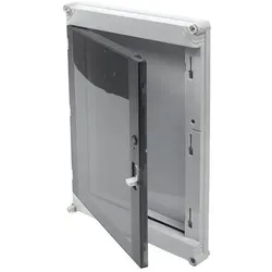 Ensto Open Front mit Tür rauchfarbener Flügeltür 300 x 400 mm Cubo (Gehäuse), Elektronikzubehör + Gehäuse