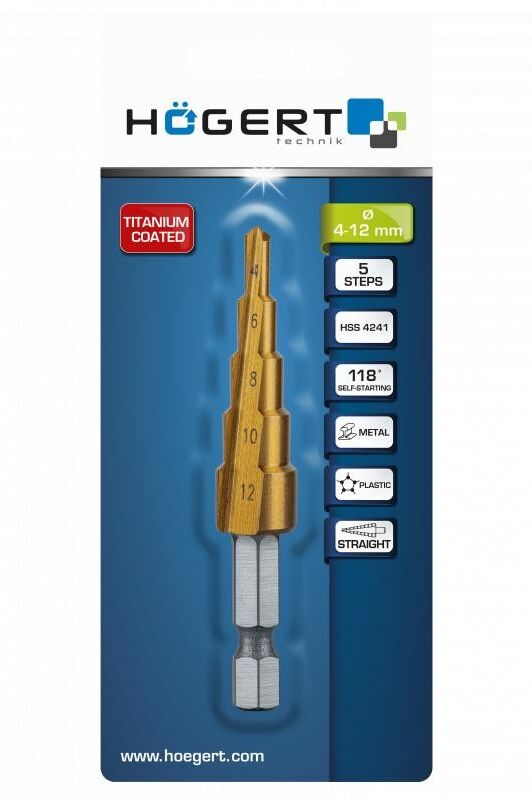 Hogert Technik HT6D321 Step Drill