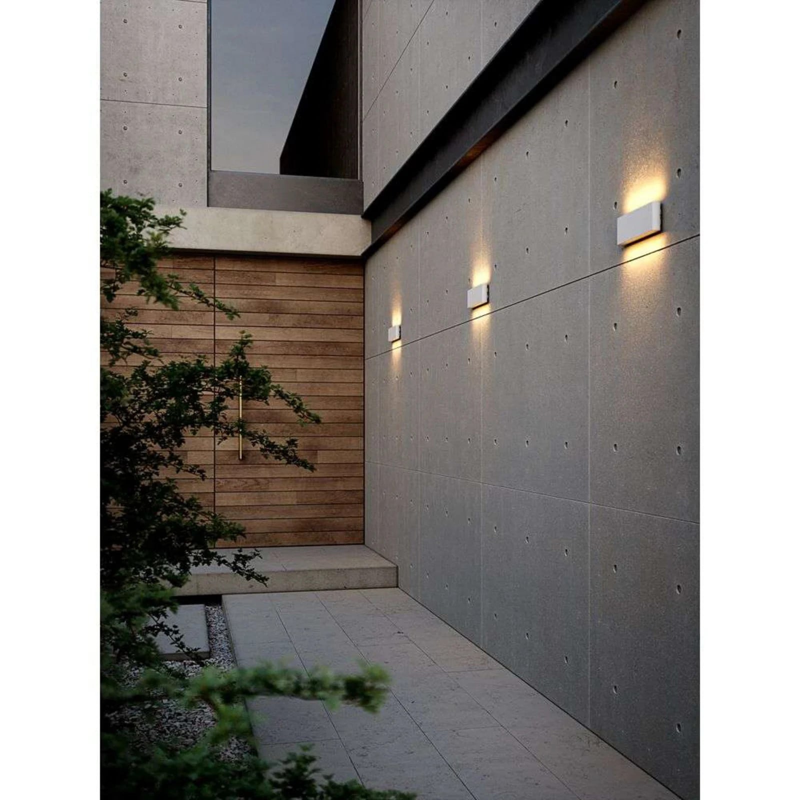 Nordlux Kinver LED Wandlamp Wit - Aluminium - IP54