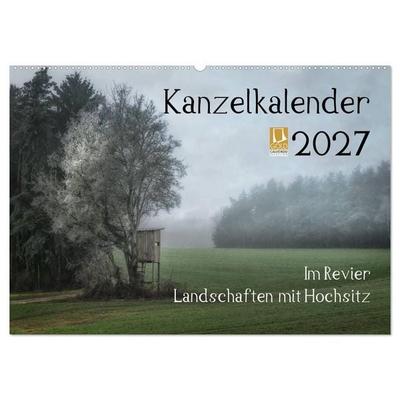 Kanzelkalender 2027 (Wandkalender 2027 DIN A2 quer), CALVENDO Monatskalender
