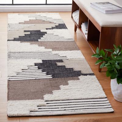 SAFAVIEH Handmade Kenya Atlandida Modern Tribal Wool Rug
