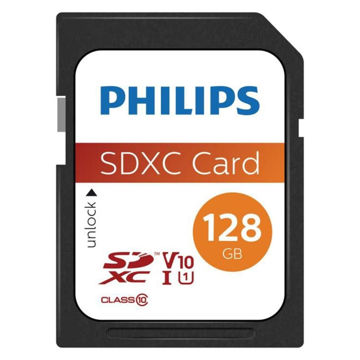 Philips Sdxc (128 GB, SDXC, U1, UHS-I) (FM12SD55B/00)