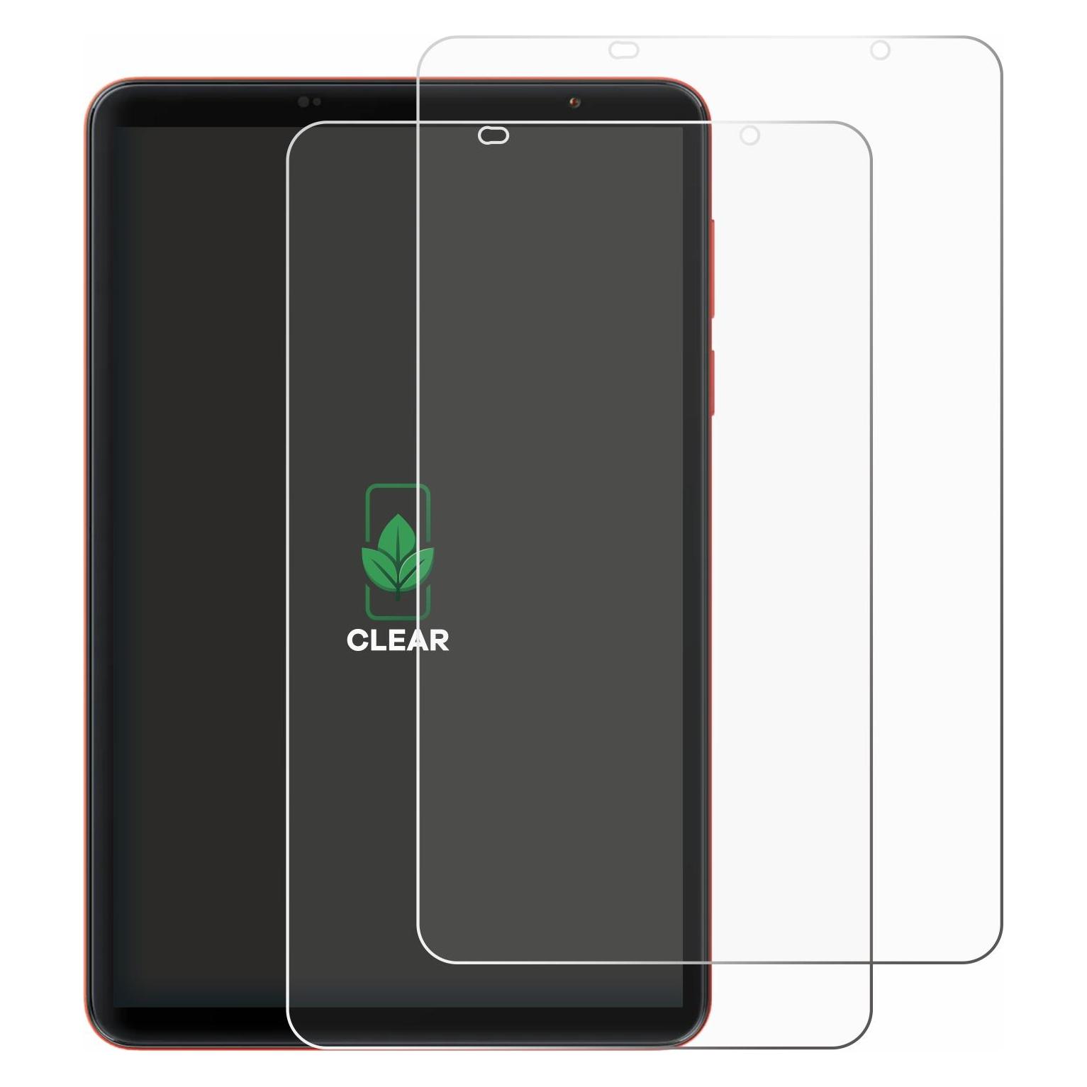 ScreenLeaf Schutzfolie für Blackview Zeno 1 8" Displayschutz Display Schutz Folie Klar Transparent (2 Stk., Blackview Zeno 1) (6160025)