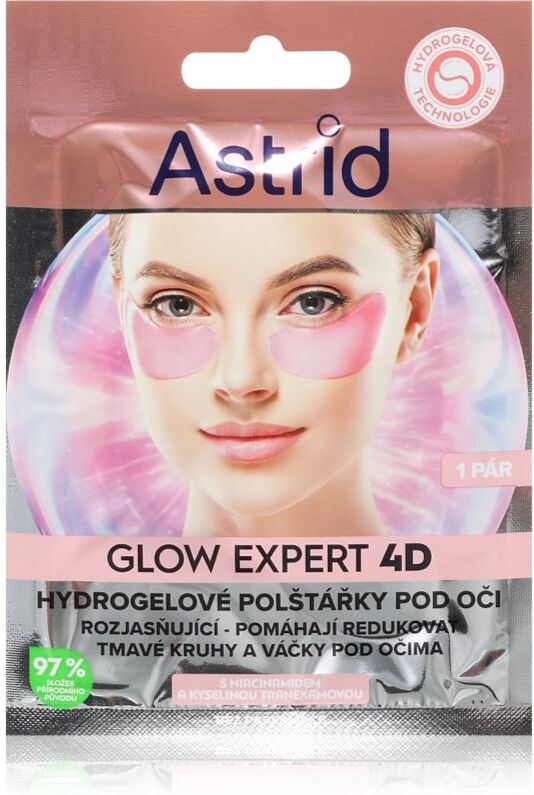 Astrid Glow Expert masque yeux anti-rides, anti-poches et anti-cernes 2 pcs