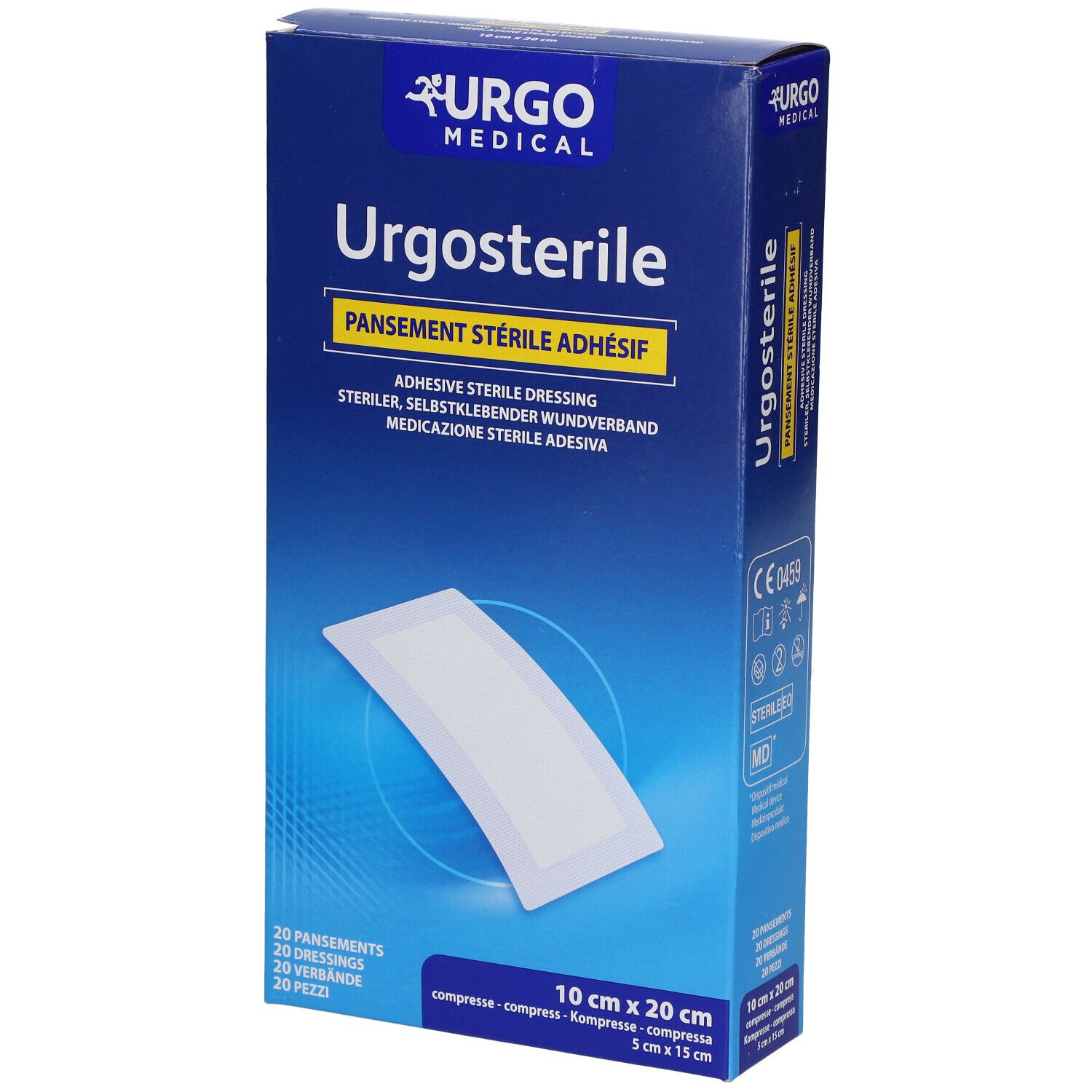 Urgosterile Wundverband 100x200 mm steril 20 St Pflaster