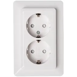 Kopp 927713009 Steckdose2-fach KiSi HK02arkt