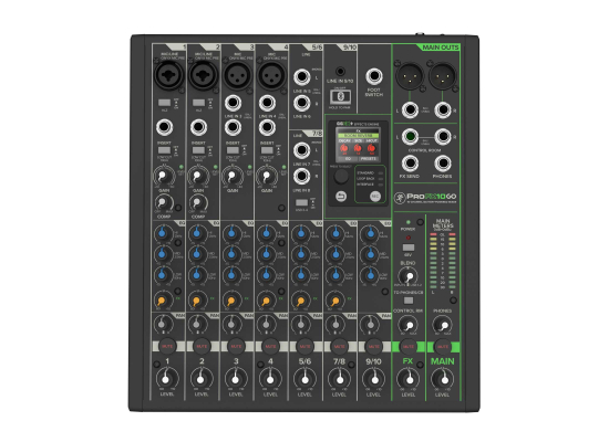Mackie ProFX10 GO Akku Mischpult / Audiointerface