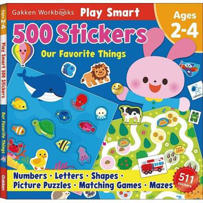 Play Smart 500 Stickers Our Favorite Things, Taschenbuch von Gakken Early Childhood Experts, Gakken, 978-4-05-621237-2