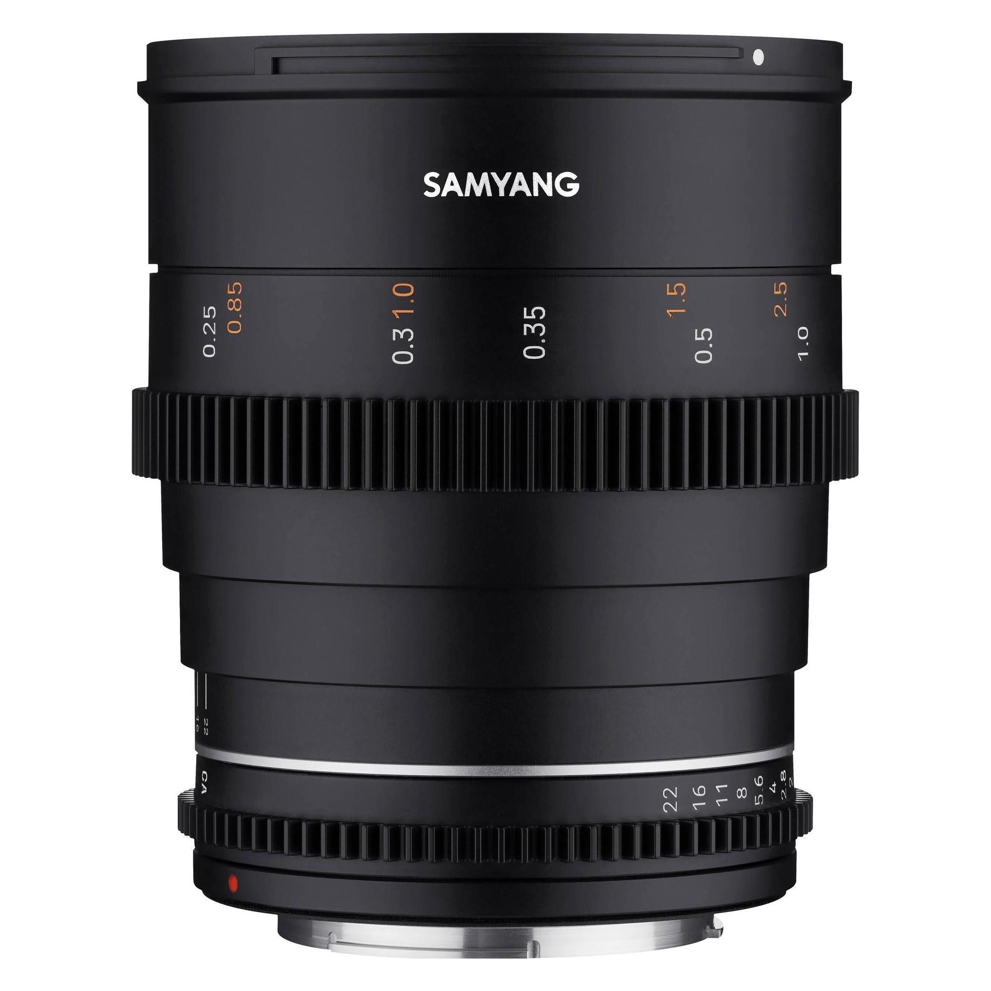Samyang MF 24mm T1,5 VDSLR MK2 Canon RF (Canon RF, APS-C / DX, Micro Four Thirds, Vollformat) (23025)