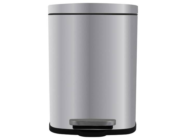 Spirella Treteimer, Silberfarben, Kunststoff, 12 l, 19.3x37.9x28.0 cm, Haushalt & Reinigung, Reinigung, Eimer & Abfallsysteme