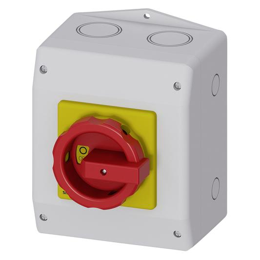 Siemens Hauptschalter 25A 6p IP65 Einb Wart/Rep 3LD2165-3VB53 (3LD2165-3VB53)
