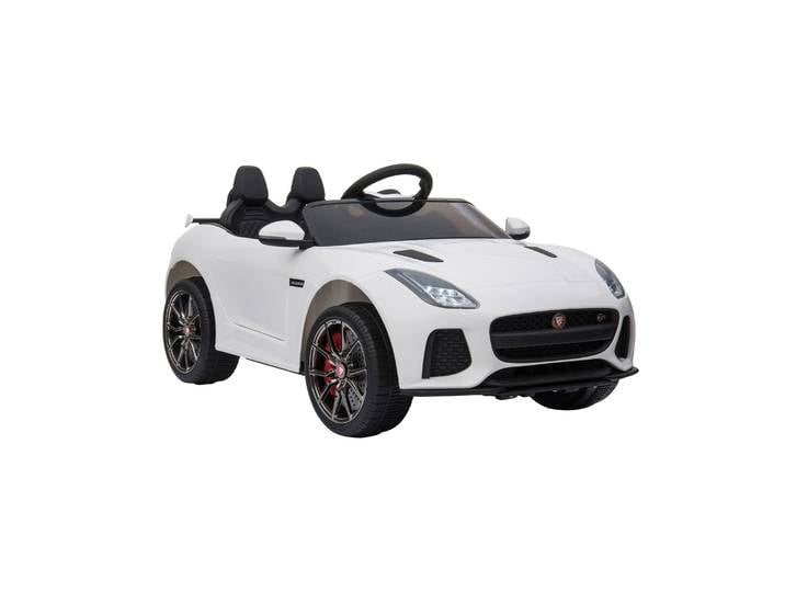 Elektroauto Kinder Jaguar weiss