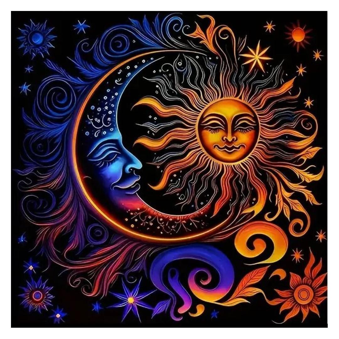 Norimpex Diamond Kleiner Ofen Sonne und Mond 30x40cm (2000123)