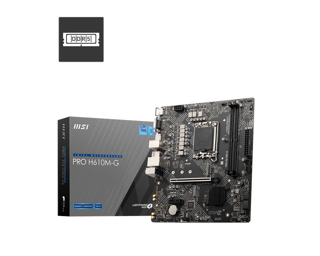 MSI PRO H610M-G 7D46-075R