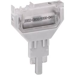 WAGO 2002-800 Leerstecker Passend für (Details): Bauelementestecker für Reihenklemme Grau 1 St.