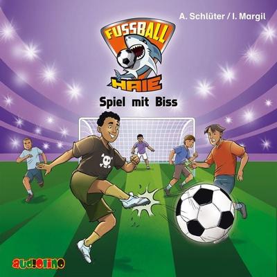 Fußball-Haie (5): Spiel mit Biss - Andreas Schlüter,Irene Margil, Audio, 4057664044860