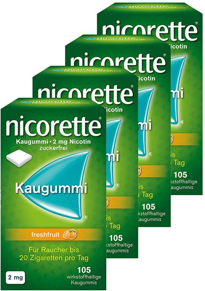 nicorette® Kaugummi 2 mg freshruit