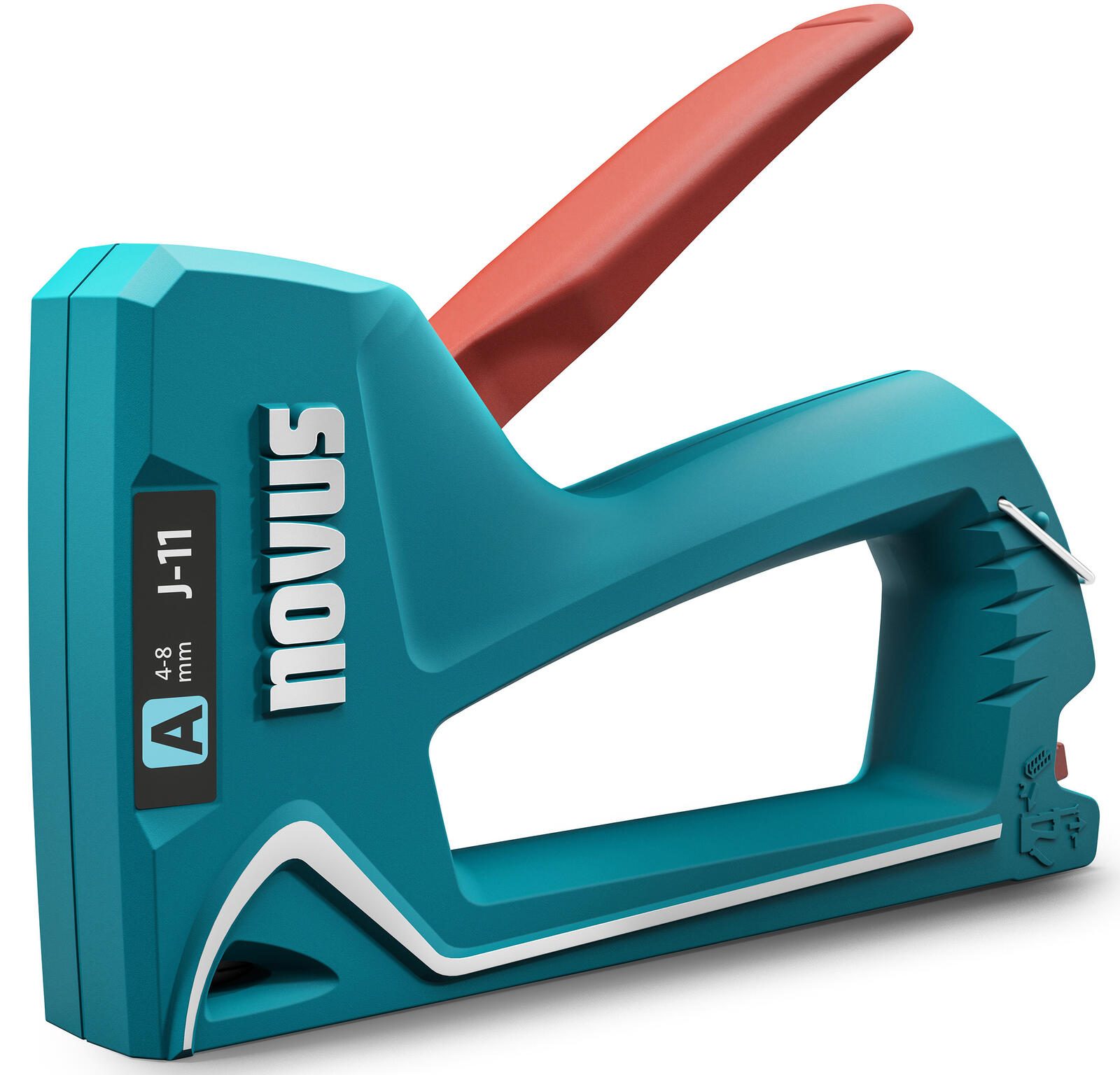 novus Handtacker J-11 türkis, weiß, 1 St. 030-0471