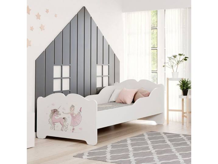 Lit pour fille ANNA avec matelas 80 x 160 cm