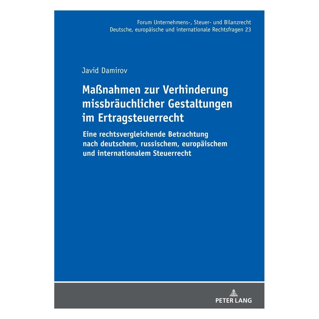 Peter Lang Damirov:MaÃnahmen zur Verhinderung miss (67841270)