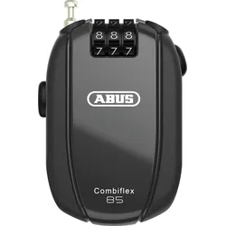 Abus Combiflex Break 85 Roll-Back Kabelschloss mit Zahlencode schwarz