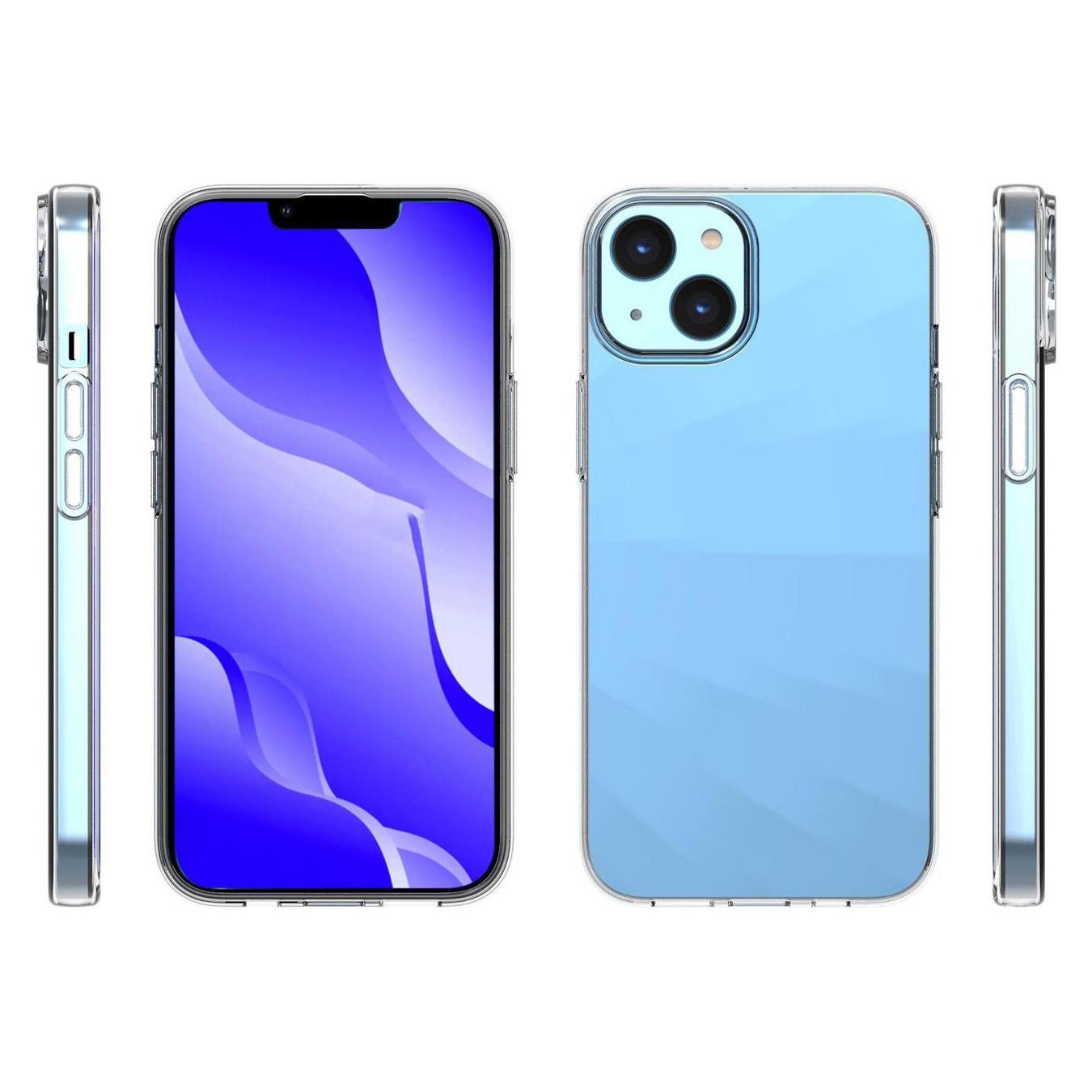 eSTUFF iPhone 14 Soft case Clear (Apple iPhone 14) (ES67100005)