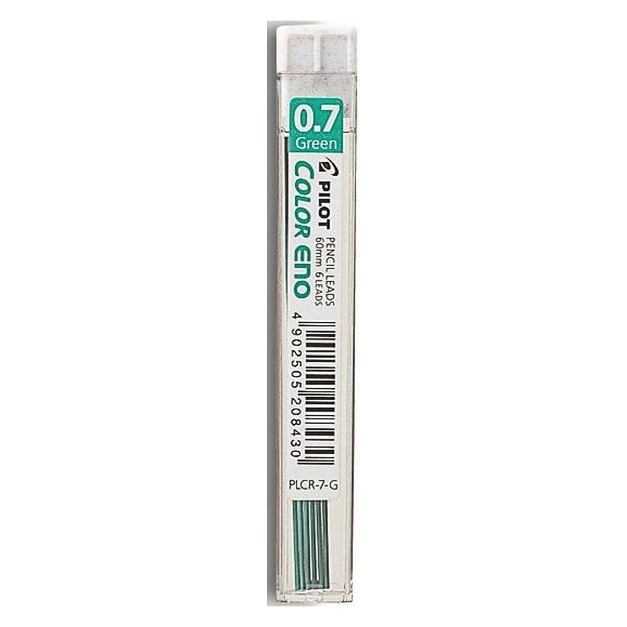 Pilot Minen Color Eno 0,7mm grün 6Stk. (6 Stk., 0.70 mm) (120.016.07)